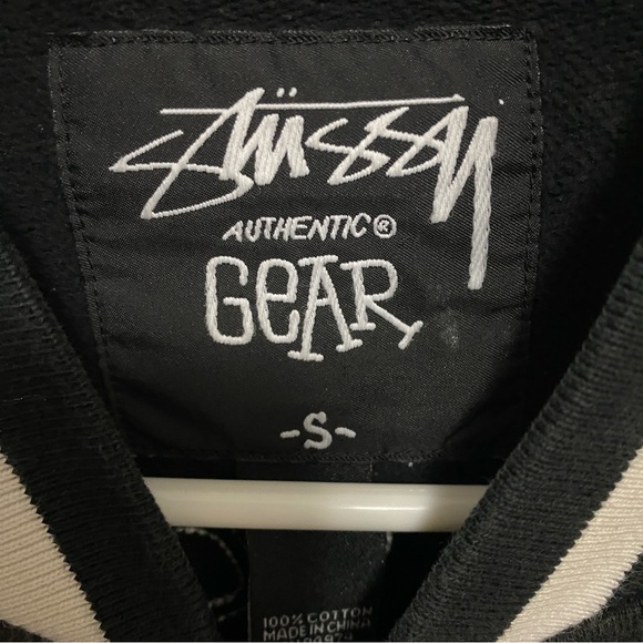 Stussy Skull Varsity Jacket in Black - Size Small - Picture 4 of 8